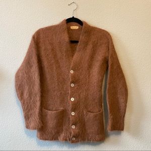 Vintage Soft Wool Sweater Cardigan